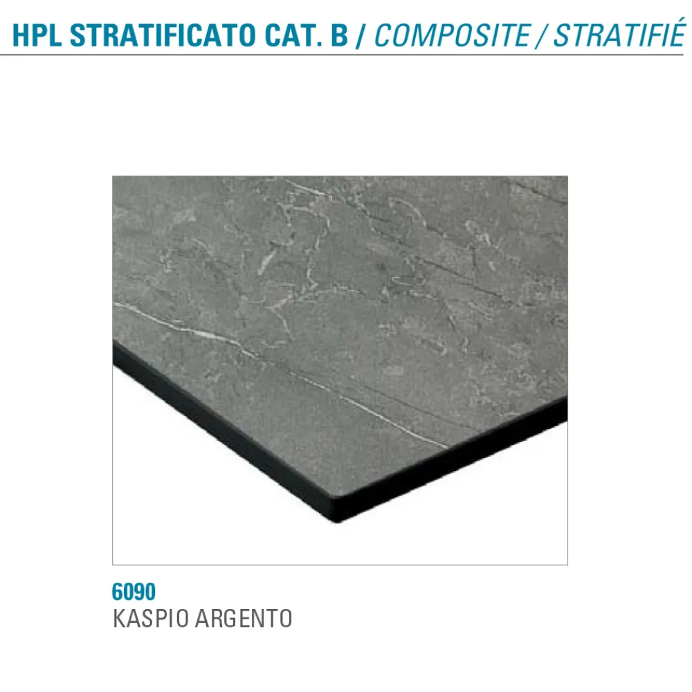 Viadurini Living Ausziehbare Esstische-Ausziehbarer Tisch bis zu 300 cm Platte aus laminiertem HPL Made in Italy - Bastiano