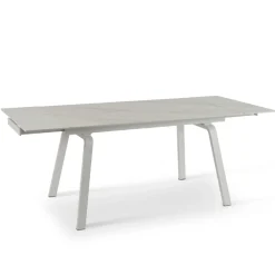 Viadurini Living Ausziehbare Esstische-Ausziehbarer Tisch bis zu 200 cm aus gesintertem Stein mit Marmoreffekt – Ananas