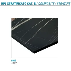 Viadurini Living Ausziehbare Esstische-Ausziehbarer Tisch bis zu 300 cm aus geschichtetem HPL Made in Italy - Bastiano