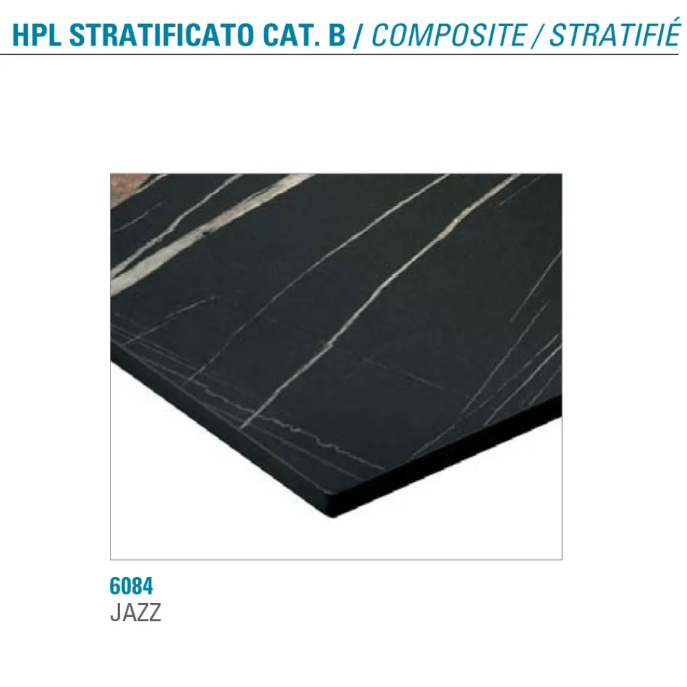 Viadurini Living Ausziehbare Esstische-Ausziehbarer Tisch bis zu 300 cm aus geschichtetem HPL Made in Italy - Bastiano