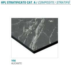 Viadurini Living Ausziehbare Esstische-Ausziehbarer Tisch bis zu 180 cm rund Hpl laminiert Made in Italy - Bastiano