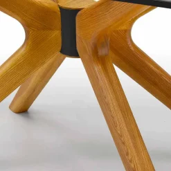 Viadurini Living Ausziehbare Esstische-Ausziehbarer Tisch Bis zu 260 cm in Steinzeug und Holz, Luxus Made in Italy - Malita