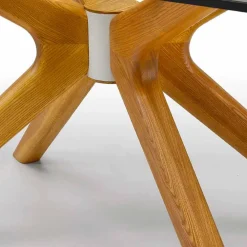 Viadurini Living Ausziehbare Esstische-Ausziehbarer Tisch Bis zu 260 cm in Steinzeug und Holz, Luxus Made in Italy - Malita