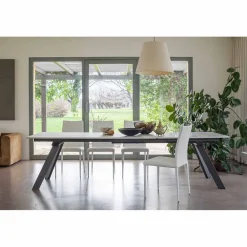 Viadurini Living Ausziehbare Esstische-Ausziehbarer Tisch bis zu 2,8 Meter mit Keramikplatte Made in Italy - Paoluccio