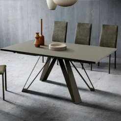 Viadurini Living Ausziehbare Esstische-Ausziehbarer Tisch Bis zu 280 cm in Fenix Made in Italy, Precious - Aresto