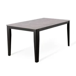 Viadurini Living Ausziehbare Esstische-Ausziehbarer Tisch bis zu 316 cm in Melamin und Metallgestell – Weihrauch