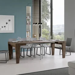 Viadurini Living Ausziehbare Esstische-Ausziehbarer Tisch, erhältlich in verschiedenen Ausführungen, hergestellt in Italien – Mountain