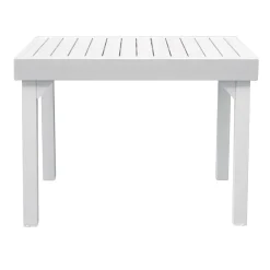 Viadurini in the Garden Gartentische Aus Aluminium|Ausziehbare Gartentische-Ausziehbarer Tisch für den Außenbereich mit Aluminium-Lattenrostplatte - Supernova