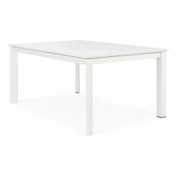 Viadurini in the Garden Ausziehbare Gartentische-Ausziehbarer Tisch im Freien Bis zu 160 cm aus Aluminium, Homemotion - Andries