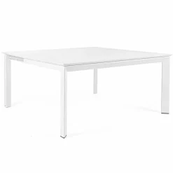 Viadurini in the Garden Ausziehbare Gartentische-Ausziehbarer Tisch im Freien Bis zu 160 cm aus Aluminium, Homemotion - Andries