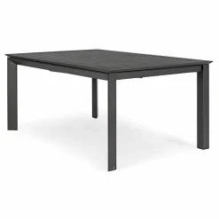 Viadurini in the Garden Ausziehbare Gartentische-Ausziehbarer Tisch im Freien Bis zu 160 cm aus Aluminium, Homemotion - Andries