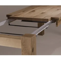 Viadurini Living Esstische Nach Mass|Ausziehbare Esstische-Ausziehbarer Tisch mit furnierten Beinen und Platte, hergestellt in Italien – Tash