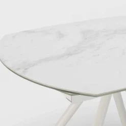 Viadurini Living Ausziehbare Esstische-Ausziehbarer Tisch mit Keramikplan und Metallbeinen Lozzolo