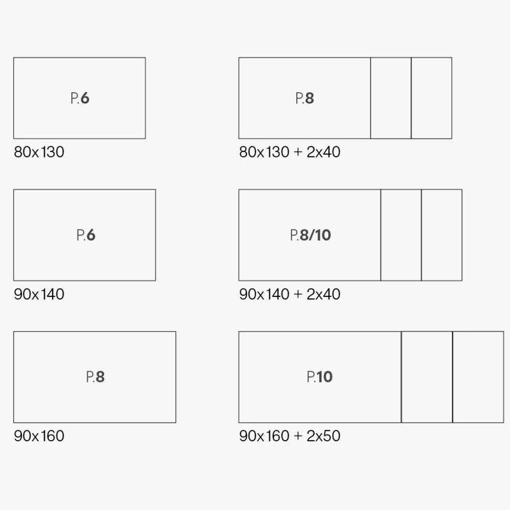 Viadurini Living Ausziehbare Esstische-Ausziehbarer Tisch mit Marmor-Melaminplatte und anthrazitfarbenen Beinen - Ariel