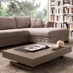 Viadurini Living Tisch Höhenverstellbar-Ausziehbarer Tisch, von Beistelltisch zu Esstisch Gilmore