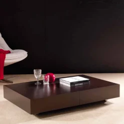 Viadurini Living Tisch Höhenverstellbar-Ausziehbarer Tisch, von Beistelltisch zu Esstisch Gilmore