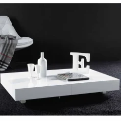 Viadurini Living Tisch Höhenverstellbar-Ausziehbarer Tisch, von Beistelltisch zu Esstisch Gilmore