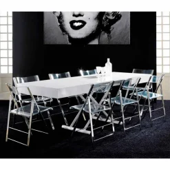 Viadurini Living Tisch Höhenverstellbar-Ausziehbarer Tisch, von Beistelltisch zu Esstisch Gilmore