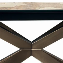 Viadurini Living Ausziehbare Esstische-Ausziehbarer tonnenförmiger Tisch mit integrierten Verlängerungen, hergestellt in Italien – Grotta