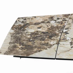 Viadurini Living Ausziehbare Esstische-Ausziehbarer tonnenförmiger Tisch mit integrierten Verlängerungen, hergestellt in Italien – Grotta