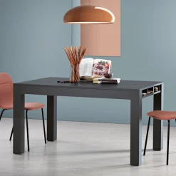 Viadurini Living Ausziehbare Esstische-Ausziehbarer Wohnzimmertisch aus Melamin Made in Italy - Ondine