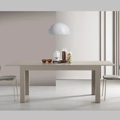 Viadurini Living Ausziehbare Esstische-Ausziehbarer Wohnzimmertisch aus Melamin Made in Italy - Ondine