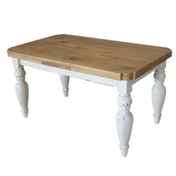 Viadurini Living Esstische Nach Mass|Ausziehbare Esstische-Ausziehbarer Wohnzimmertisch aus Eiche mit geformten Ecken Made in Italy - Rafael