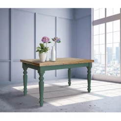 Viadurini Living Ausziehbare Esstische|Esstische Nach Mass-Ausziehbarer Wohnzimmertisch aus nordischer Tanne Made in Italy - Benidorm