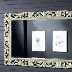 Viadurini Classic Wandspiegel-Ayous Holz-Wandspiegel des modernen Designs hergestellt in Italien Nicola