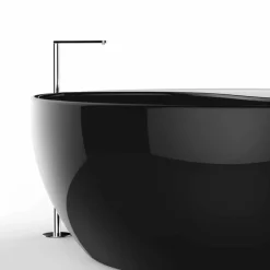 Viadurini Design Freistehende Badewannen-Badewanne aus Solid Surface® Bath Tao Made in Italy