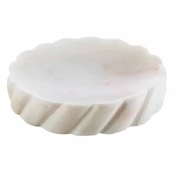 Viadurini Badzubehör-Badezimmeraccessoires-Designset aus Calacatta-Marmor Monza