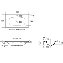Viadurini Bathroom Badmöbel Stehend-Badezimmer-Komposition Waschbecken aus Keramik und Spiegel Made in Italy - Chantal