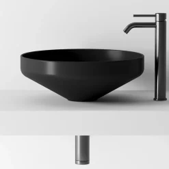 Viadurini Bathroom Badmöbel Stehend-Badezimmer-Komposition Waschbecken aus Keramik und Spiegel Made in Italy - Hoscar