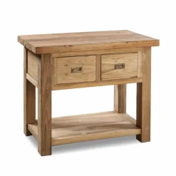 Viadurini Bathroom Badmöbel Hängend-Badezimmerschrank aus natürlichem Teakholz mit 2 Schubladen - Faetano