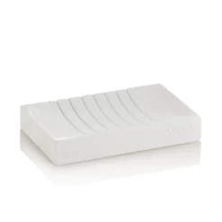 Viadurini Bathroom Badzubehör-Badezimmerzubehör Zusammensetzung aus Polyresin mit verchromten Einsätzen - Freccia