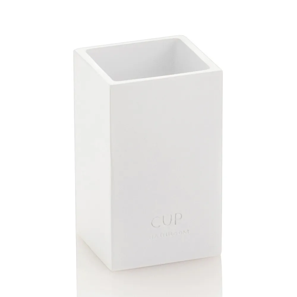 Viadurini Bathroom Badzubehör-Badezimmerzubehör Zusammensetzung aus Polyresin mit verchromten Einsätzen - Freccia