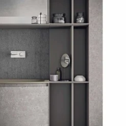 Viadurini Bathroom Badmöbel Hängend-Badezimmerzusammensetzung, moderne italienische Designfederung - Callisi10