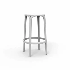 Vondom Outdoor Hocker-Barhocker Brooklyn von aus Polypropylen mit Glasfaser, 4 Stück