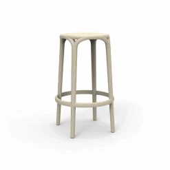 Vondom Outdoor Hocker-Barhocker Brooklyn von aus Polypropylen mit Glasfaser, 4 Stück