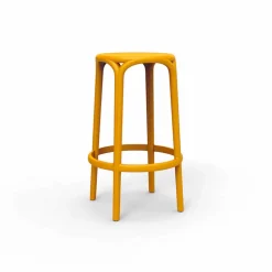 Vondom Outdoor Hocker-Barhocker Brooklyn von aus Polypropylen mit Glasfaser, 4 Stück
