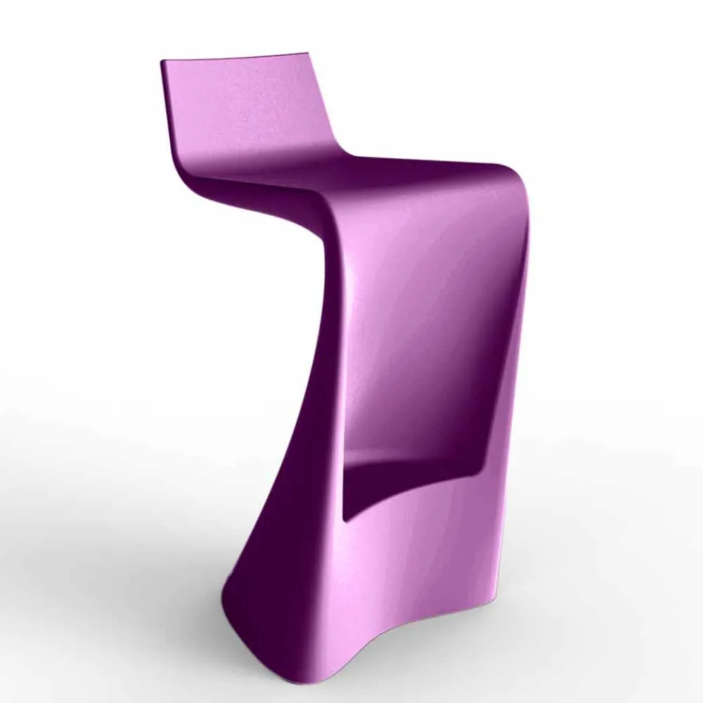 Vondom Outdoor Hocker-Barhocker für Outdoor Wing von , modernes Design aus Polyethylen