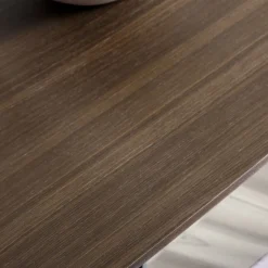 Viadurini Living Esstische-Barrel Esstisch aus Holz und schwarzem Metall Made in Italy - Alfero