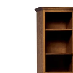 Viadurini Classic Moderne Design Bücherregale-Bücherregal aus patiniertem Kirschholz mit 6 offenen Fächern, hergestellt in Italien – Camene