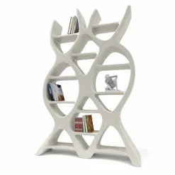 Viadurini Design Moderne Design Bücherregale-Bücherregal aus Solid Surface® in modernem Design DNA