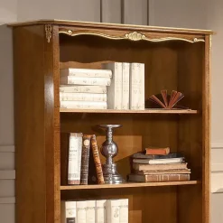 Viadurini Classic Moderne Design Bücherregale-Bücherregal aus Walnussholz im klassischen Stil mit Schublade Made in Italy - Ronald