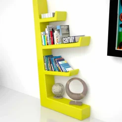 Viadurini Design Moderne Design Bücherregale-Bücherregal modern aus Solid Surface® Made in Italy Austen