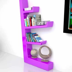 Viadurini Design Moderne Design Bücherregale-Bücherregal modern aus Solid Surface® Made in Italy Austen