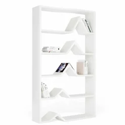 Viadurini Design Moderne Design Bücherregale-Bücherregal modern Darwin von Hand hergestellt