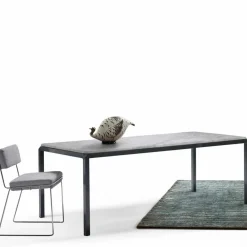 Viadurini Living Esstische-Bebop-Designtisch aus weißem Marmor, hergestellt in Italien