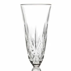 Viadurini Kitchen Italienisches Kristallgeschirr-Becherflöte Ökologisches Kristallglas für Champagner 12 Stück - Cantabile